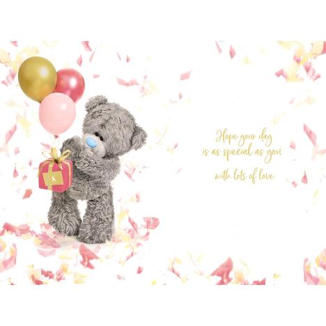 3D Holographic Special Niece Me to You Bear Birthday Card Extra Image 1